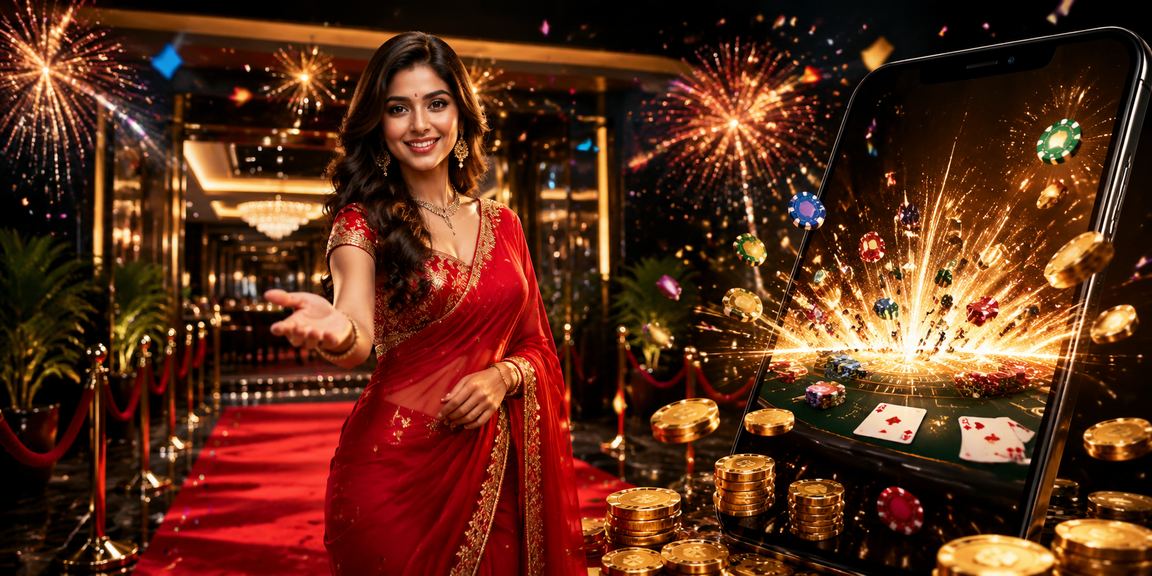 গাজীপুরে শাড়ি পরা মডেল বাক্কারাত গেম উপভোগ করছেন