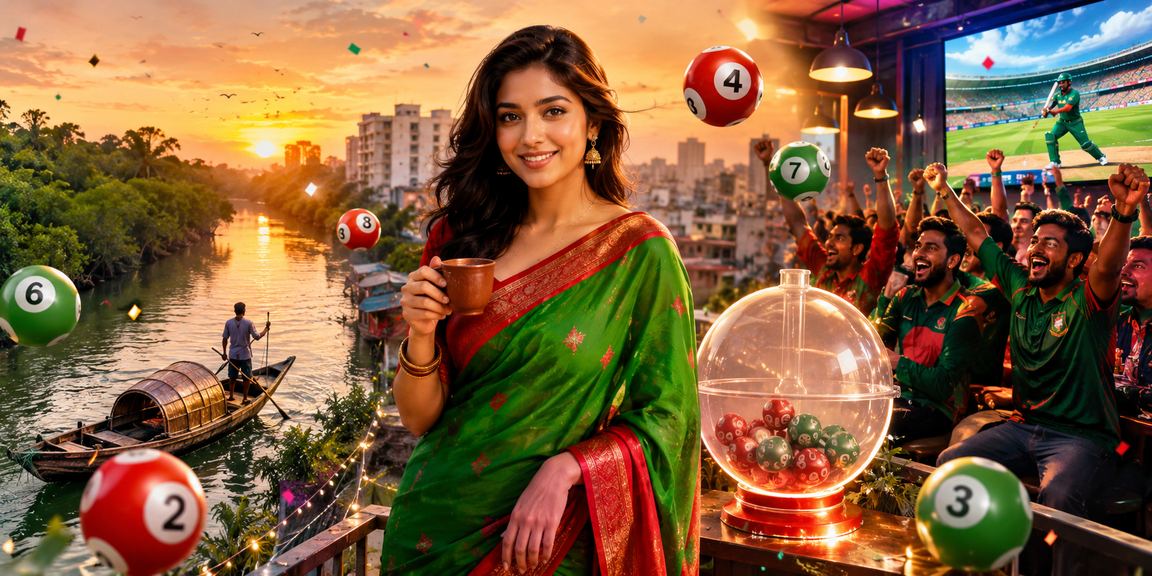 সুন্দরবনের পটভূমিতে ক্রিকেট বেটিং উপভোগ করছেন একজন ব্যবহারকারী
